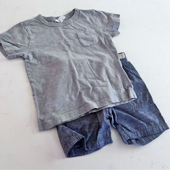 Toddler boys summer mix and match assortment outfits set lot size 2 - Picture 4 of 6